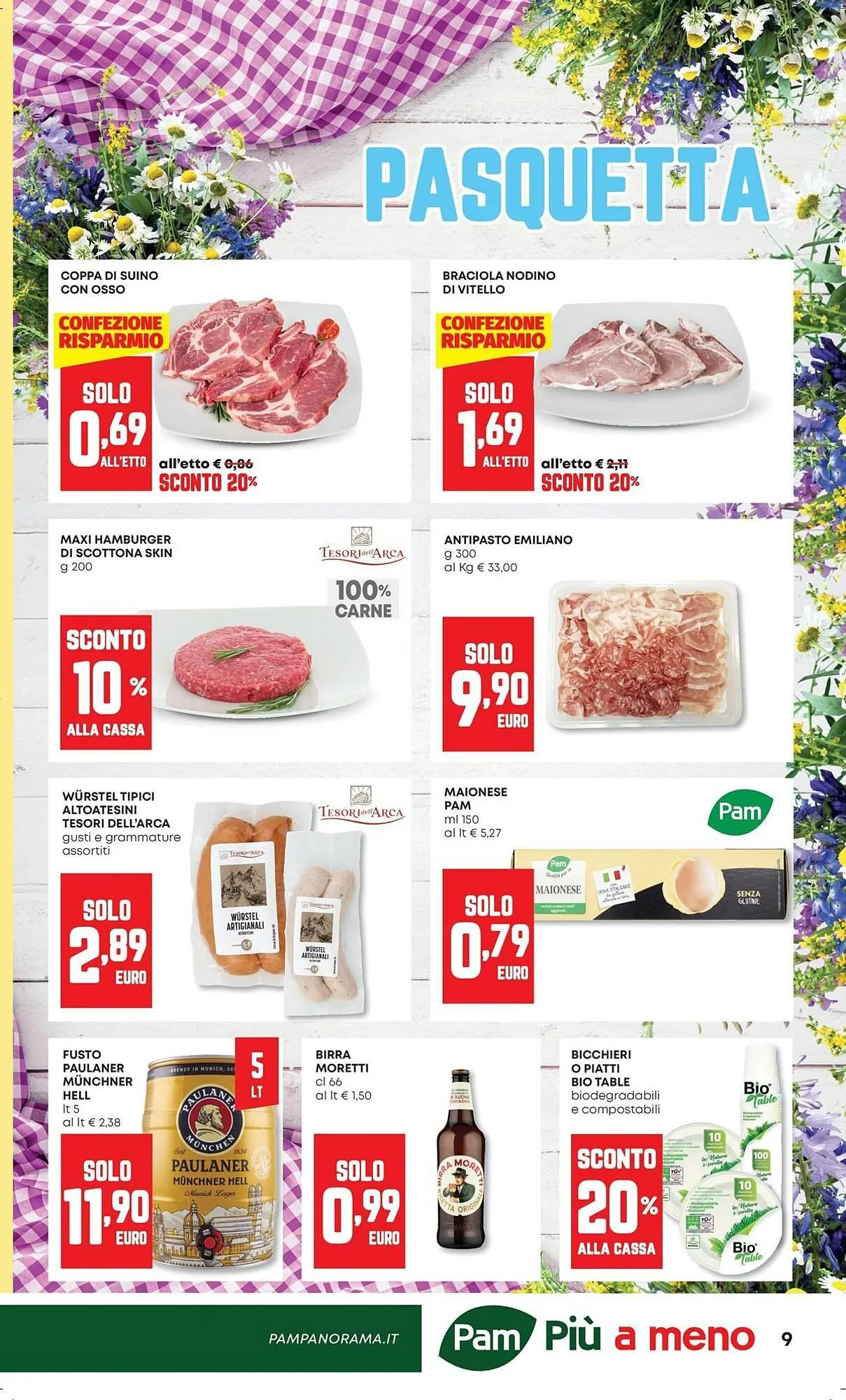 Volantino Pam da 10 aprile a 21 aprile di 2025 - Pagina del volantino 9