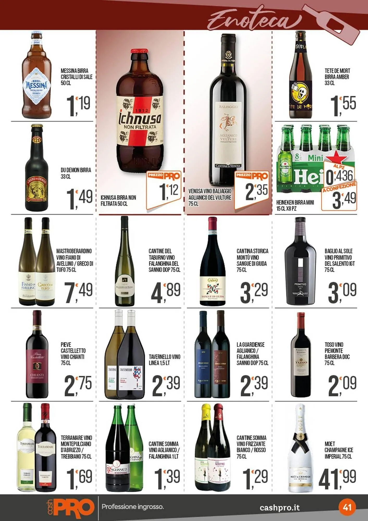 Volantino Cash pro da 9 giugno a 22 giugno di 2025 - Pagina del volantino 41