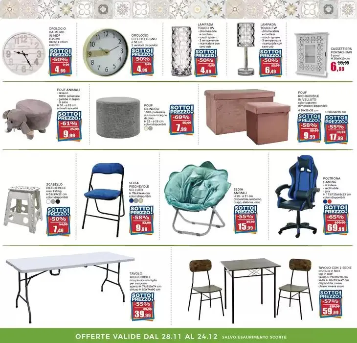 Nuova Apertura Portogruaro da 28 novembre a 24 dicembre di 2024 - Pagina del volantino 23