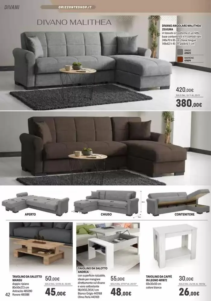 Catalogo mobile 2025 da 9 maggio a 7 dicembre di 2025 - Pagina del volantino 42