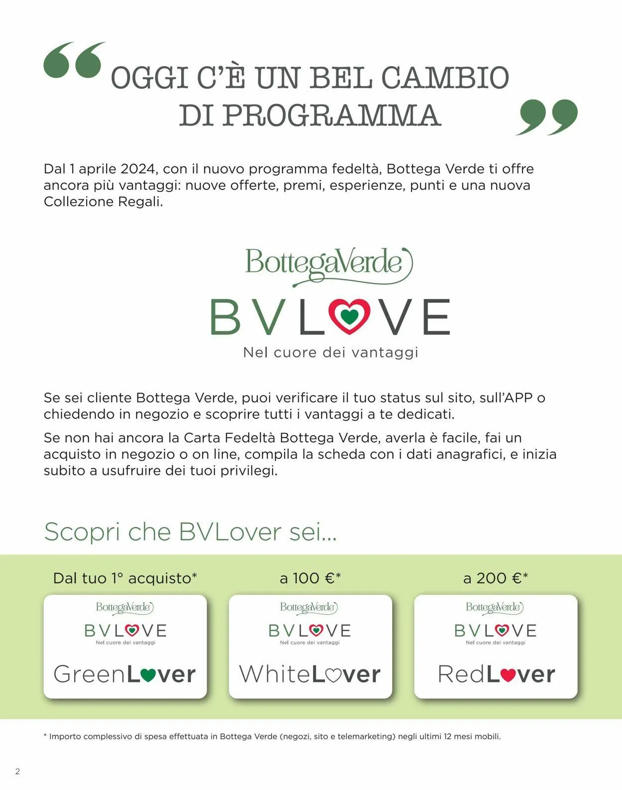 Bottega Verde da 24 aprile a 24 settembre di 2025 - Pagina del volantino 2