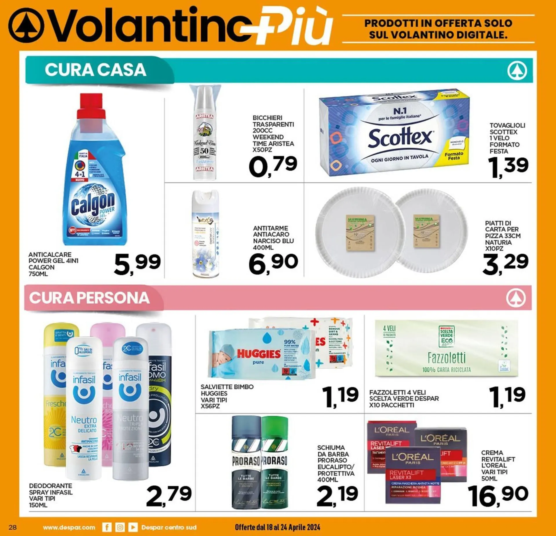 Volantino Interspar da 18 aprile a 24 aprile di 2024 - Pagina del volantino 28
