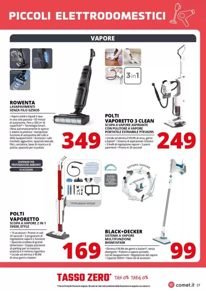 Speciale Piccoli Elettrodomestici! da 17 aprile a 7 maggio di 2025 - Pagina del volantino 27