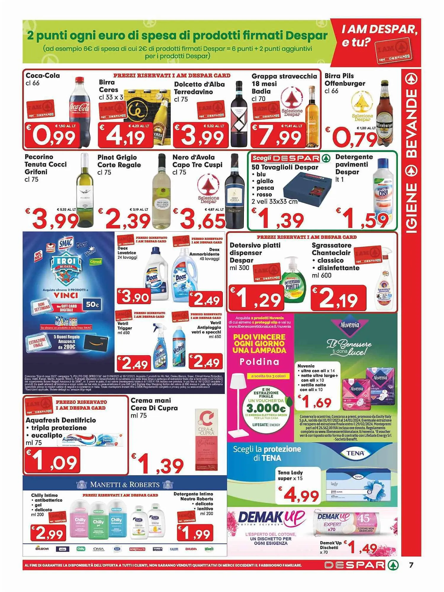 Volantino Despar da 9 novembre a 22 novembre di 2023 - Pagina del volantino 7