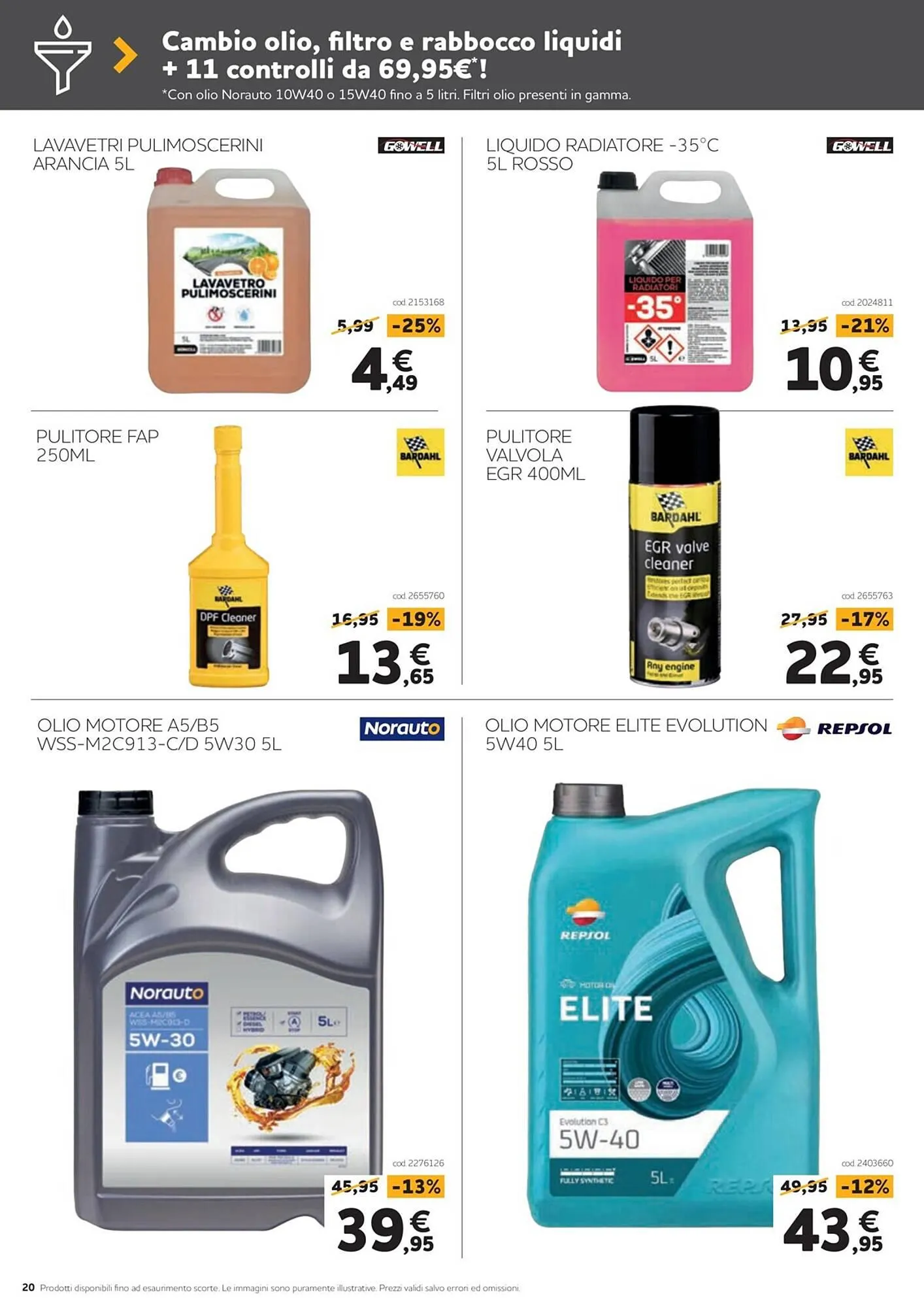 Volantino Norauto da 27 luglio a 30 agosto di 2023 - Pagina del volantino 20