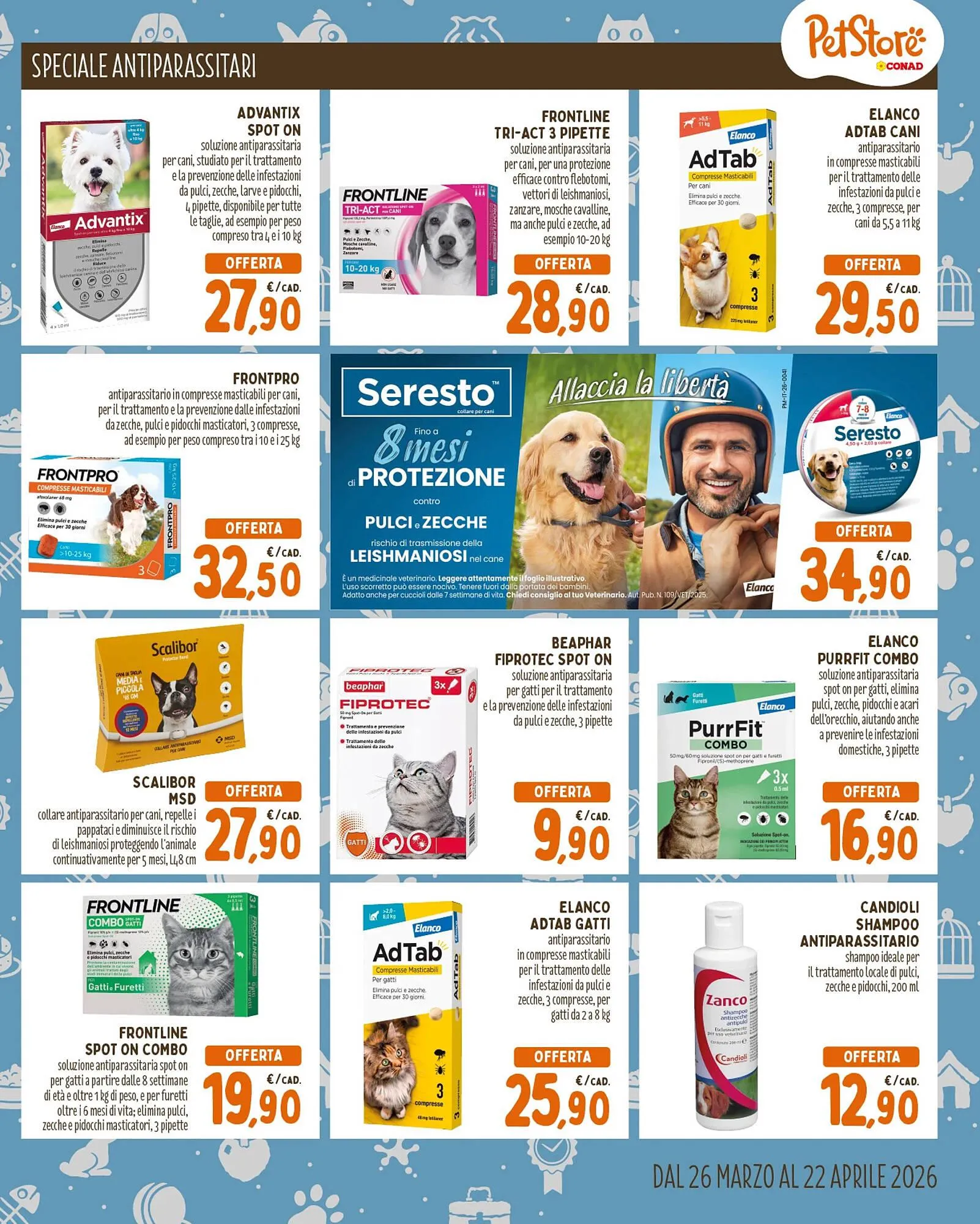 Volantino Pet Store Conad da 26 marzo a 22 aprile di 2026 - Pagina del volantino 7