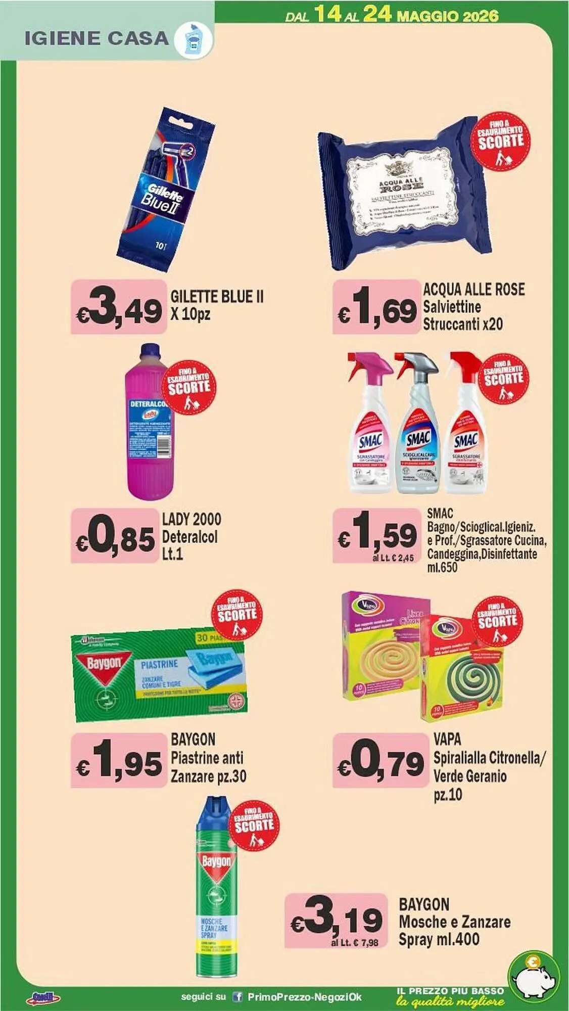 Volantino Primo Prezzo da 14 maggio a 24 maggio di 2026 - Pagina del volantino 27