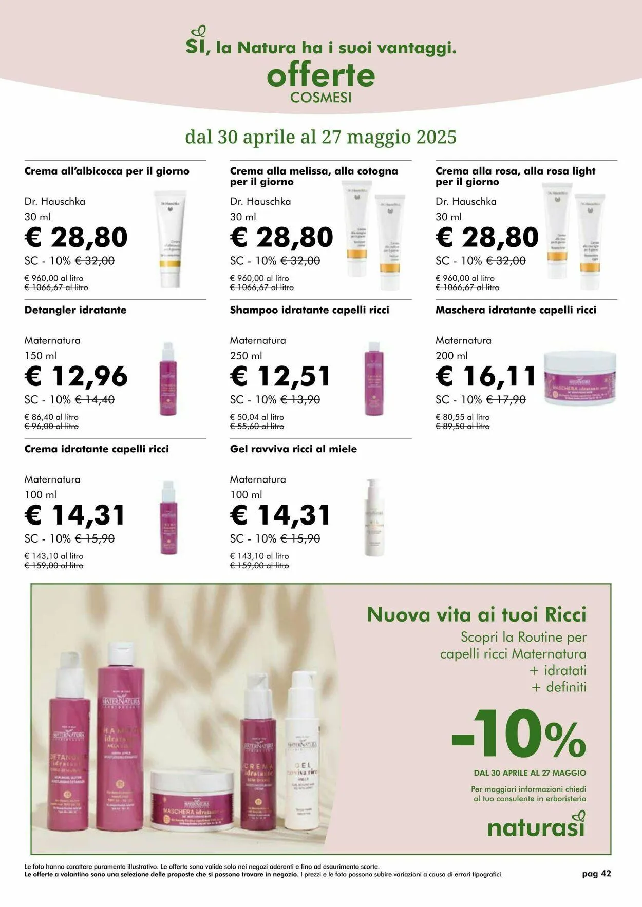 Natura Sì Volantino attuale da 24 giugno a 8 luglio di 2025 - Pagina del volantino 42