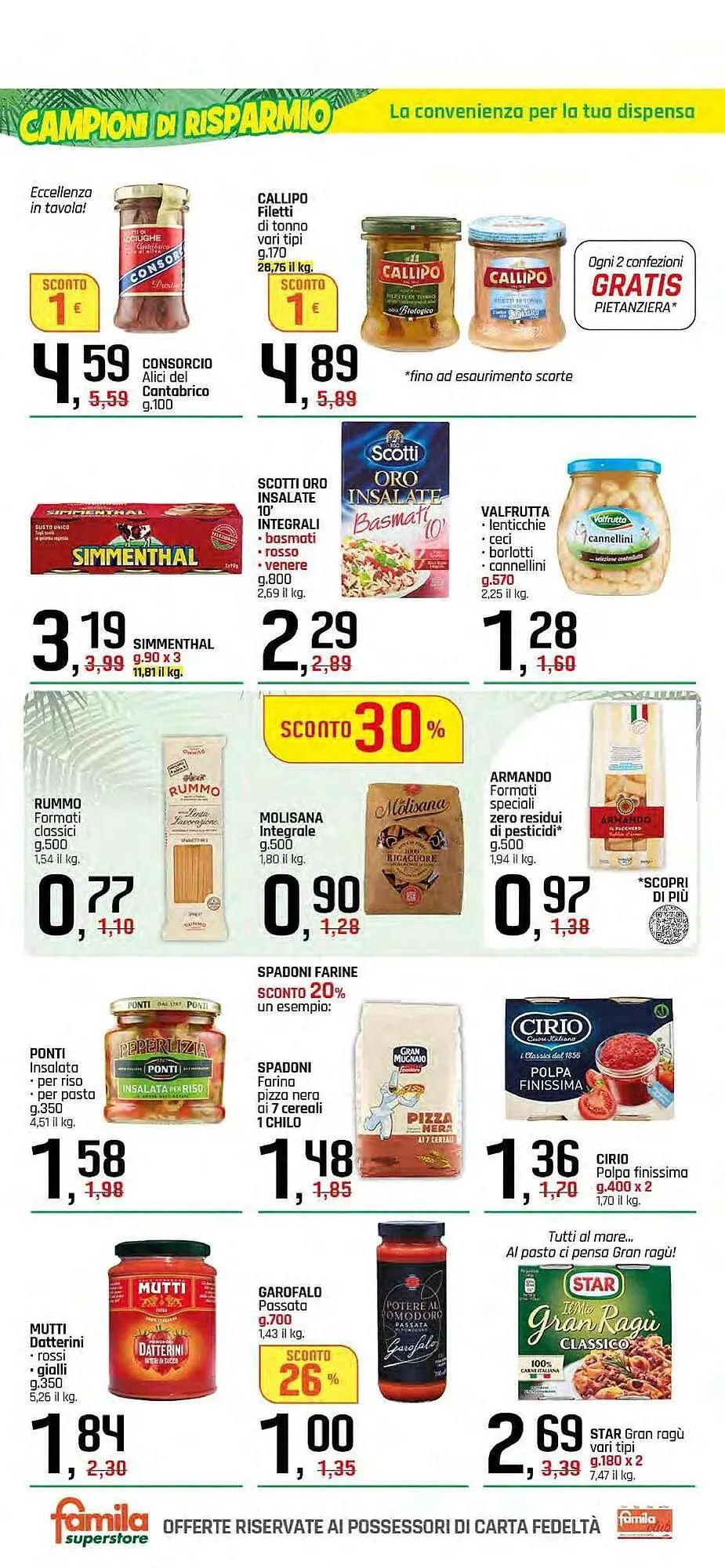 Volantino Famila Superstore da 7 agosto a 16 agosto di 2025 - Pagina del volantino 15