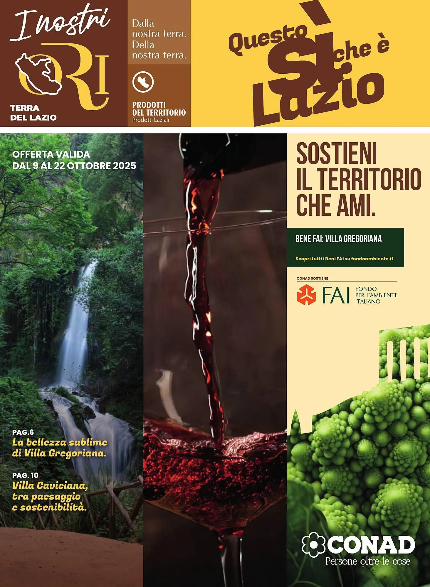 Volantino Conad da 9 ottobre a 22 ottobre di 2025 - Pagina del volantino 1