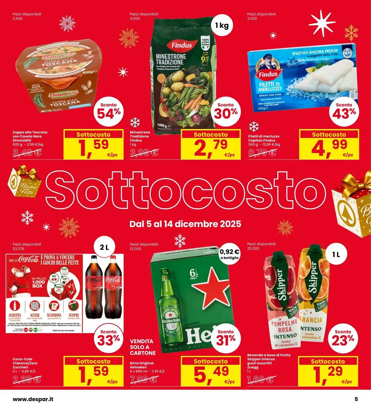 Interspar Volantino attuale da 5 dicembre a 14 dicembre di 2025 - Pagina del volantino 5