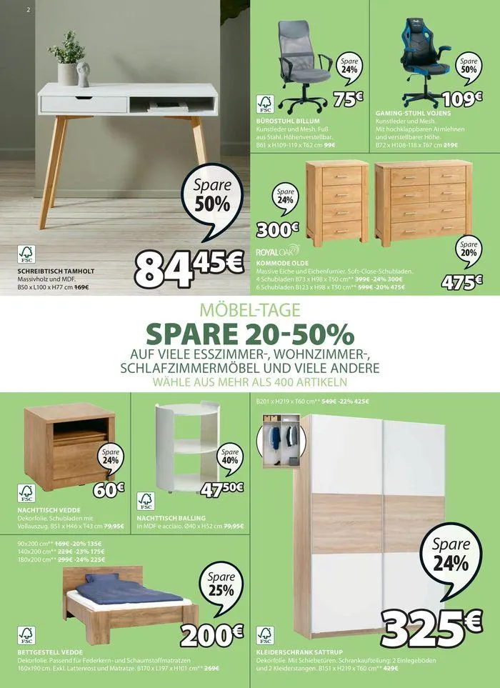 GROSSARTIGE ANGEBOTE FÜR DEIN ZUHAUSE da 6 giugno a 5 luglio di 2024 - Pagina del volantino 2