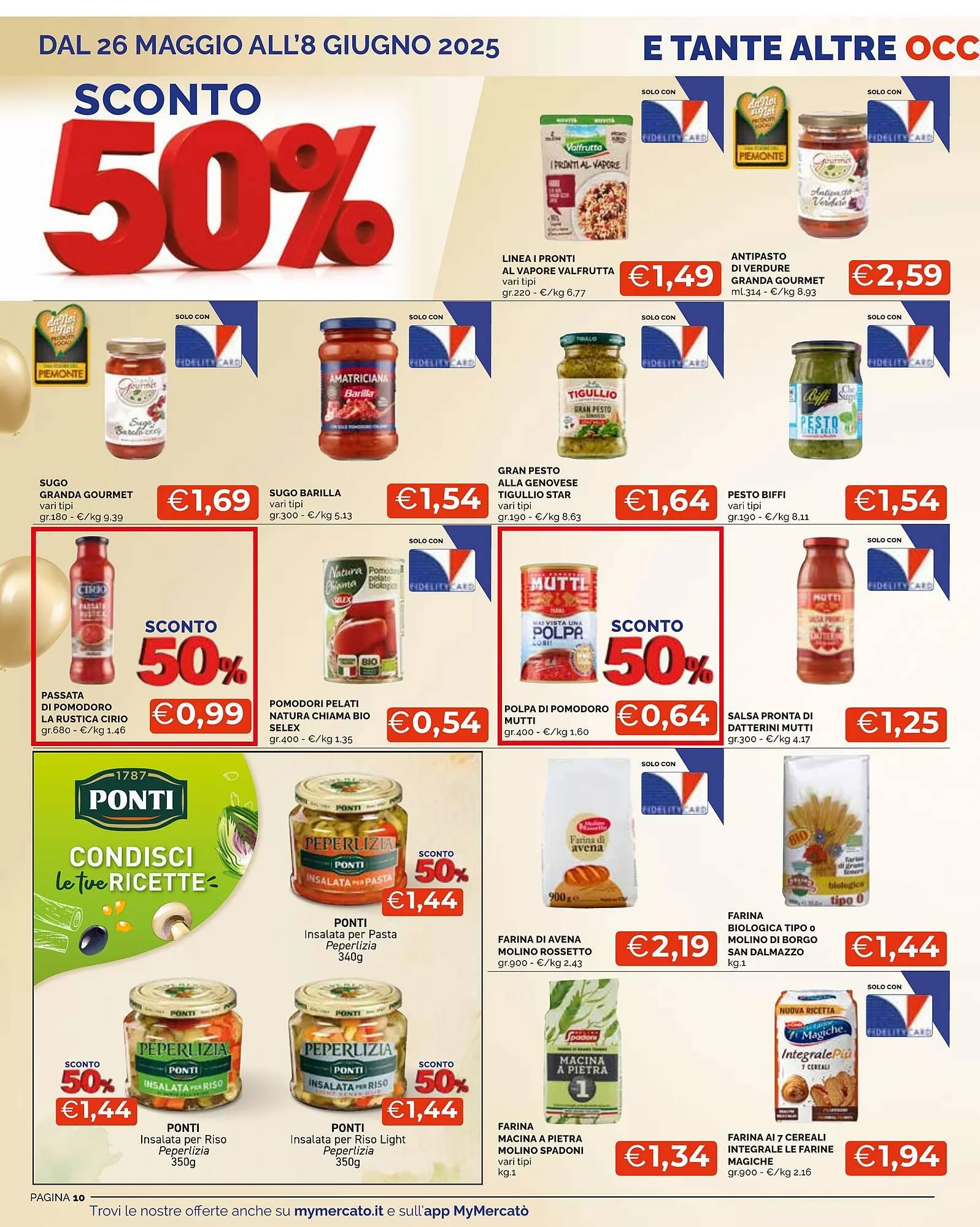 Volantino Mercatò Local da 26 maggio a 22 giugno di 2025 - Pagina del volantino 10