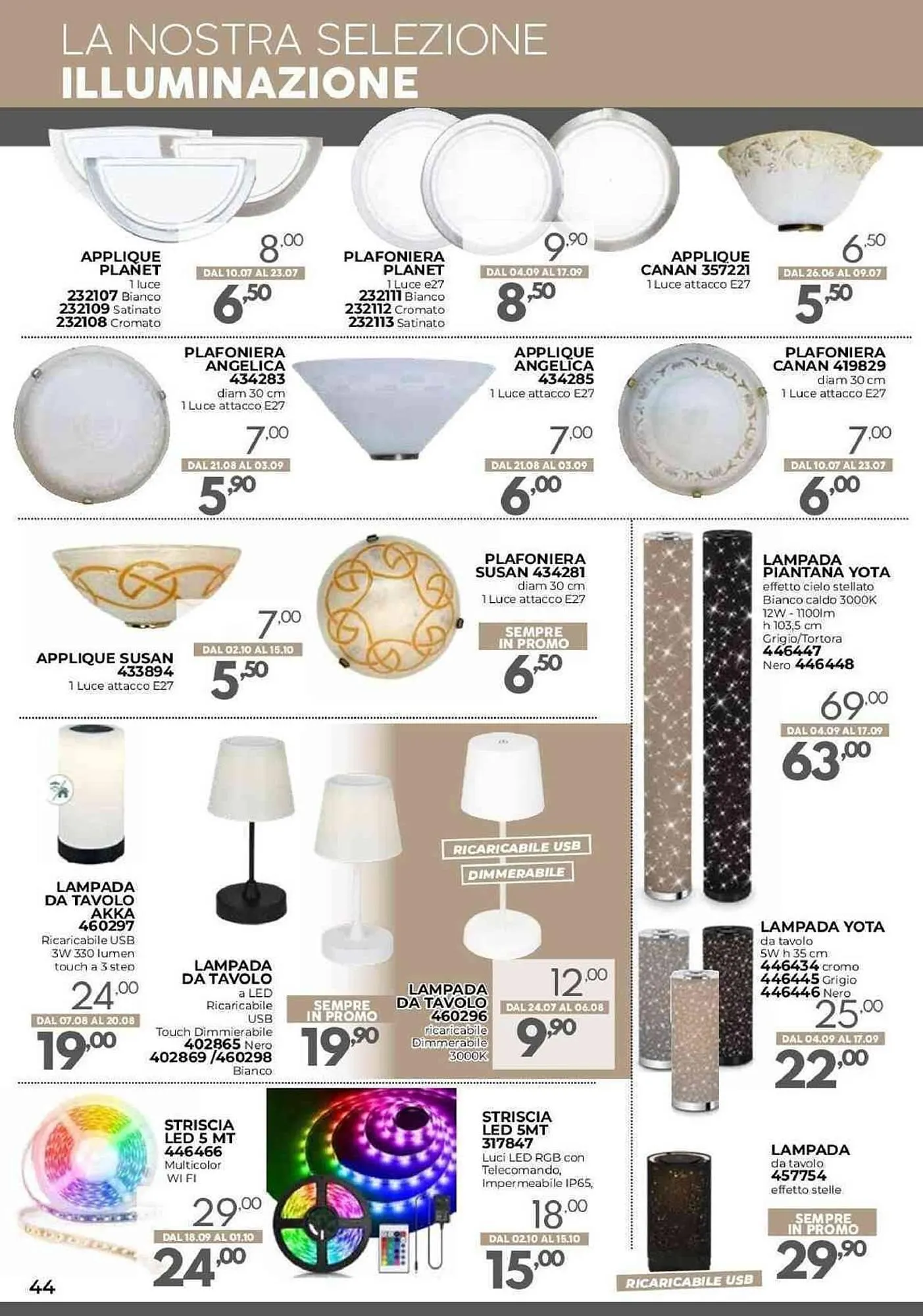 Volantino Orizzonte da 25 luglio a 31 dicembre di 2023 - Pagina del volantino 44