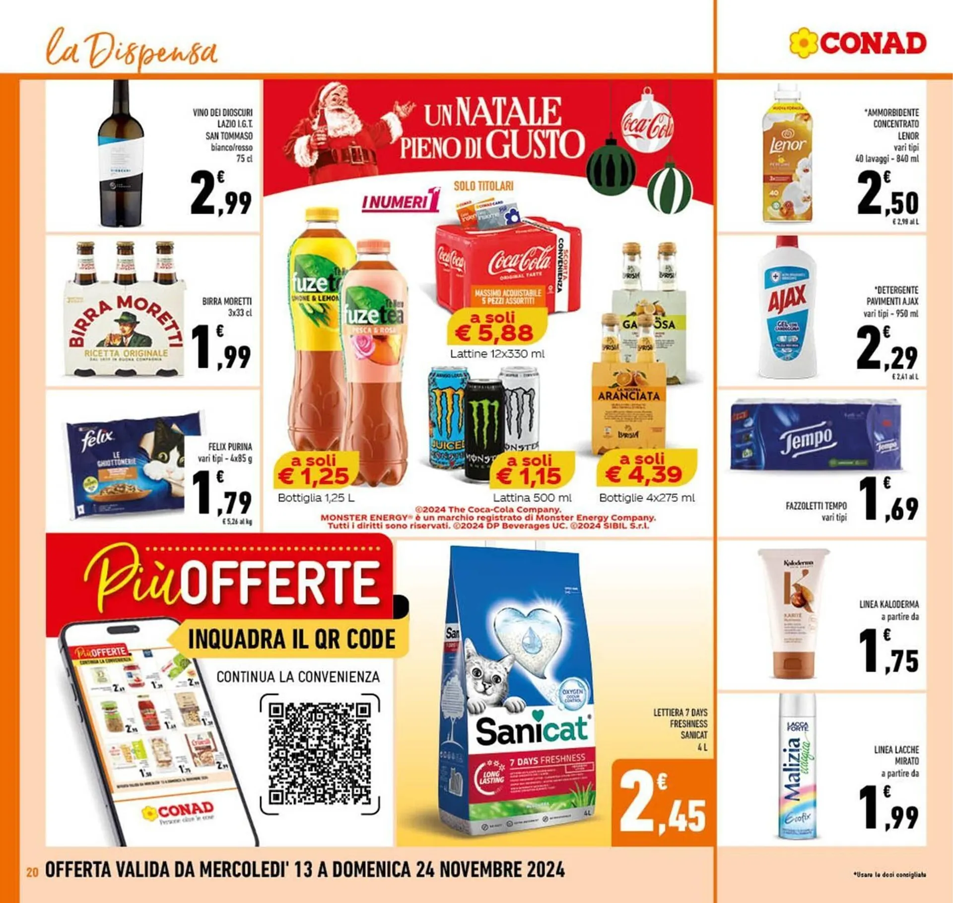 Volantino Conad da 13 novembre a 24 novembre di 2024 - Pagina del volantino 20