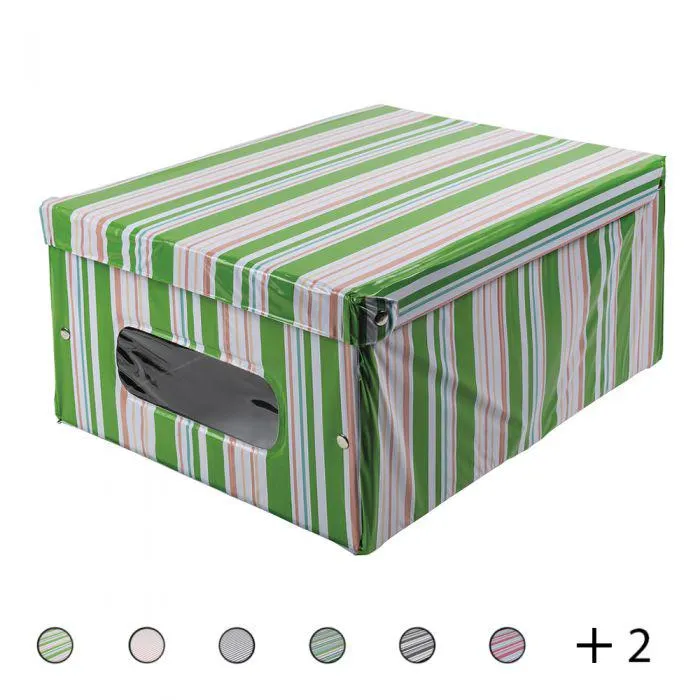 Scatola riponimento salvaspazio 40x50xh25 cm, Prestofatto Sìordine