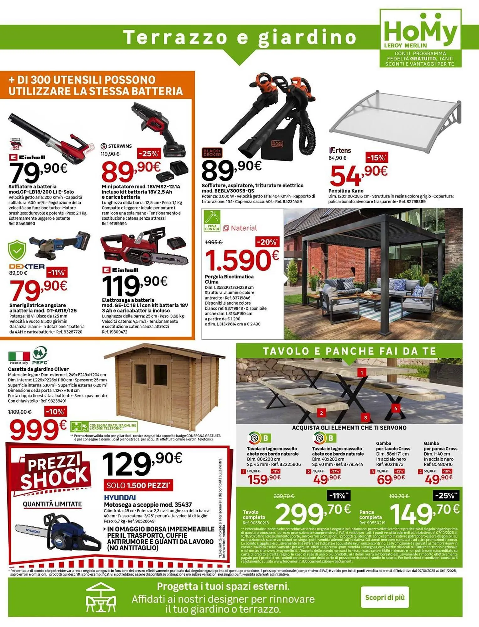 Volantino Leroy Merlin da 7 ottobre a 10 novembre di 2025 - Pagina del volantino 19