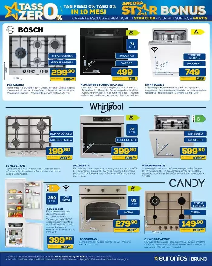 Star Bonus continua -100 euro da 20 marzo a 2 aprile di 2025 - Pagina del volantino 33