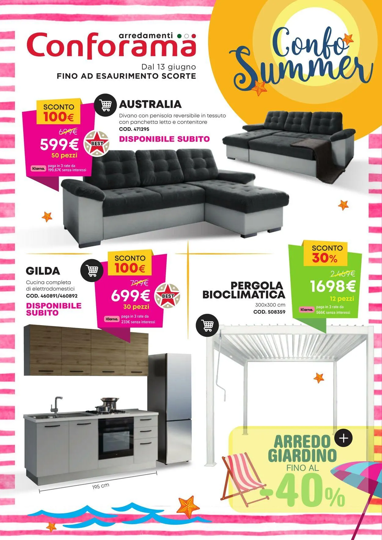 Conforama Volantino attuale - 1