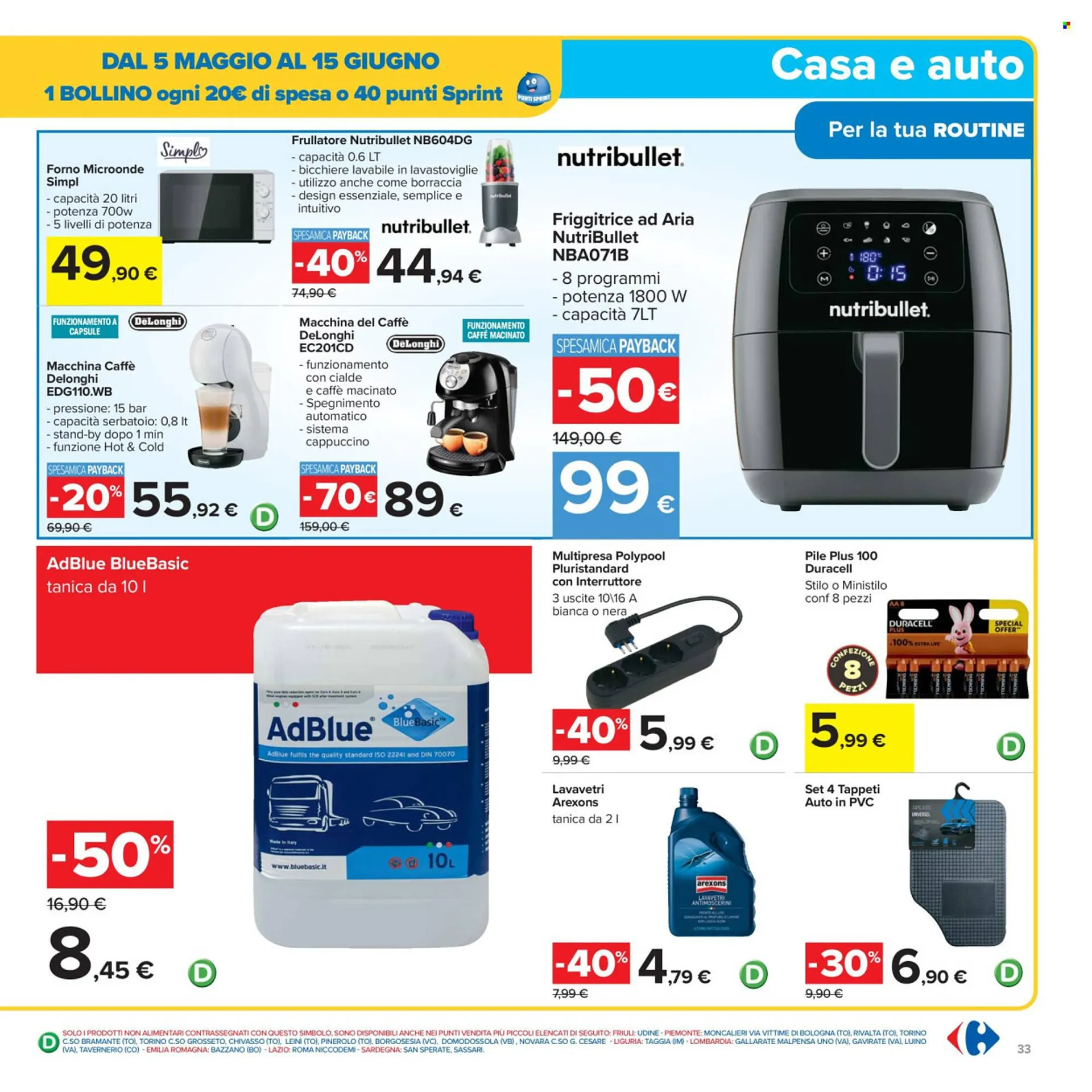 Volantino Carrefour Iper da 16 maggio a 28 maggio di 2025 - Pagina del volantino 33