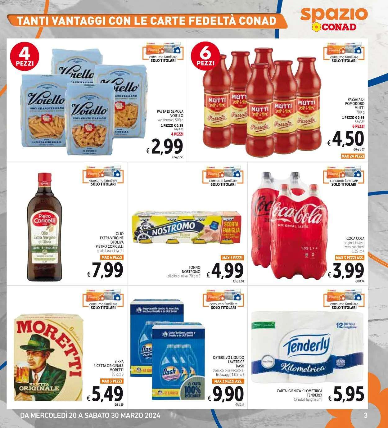 Conad - Spazio - Napoli Volantino attuale da 20 marzo a 30 marzo di 2024 - Pagina del volantino 3