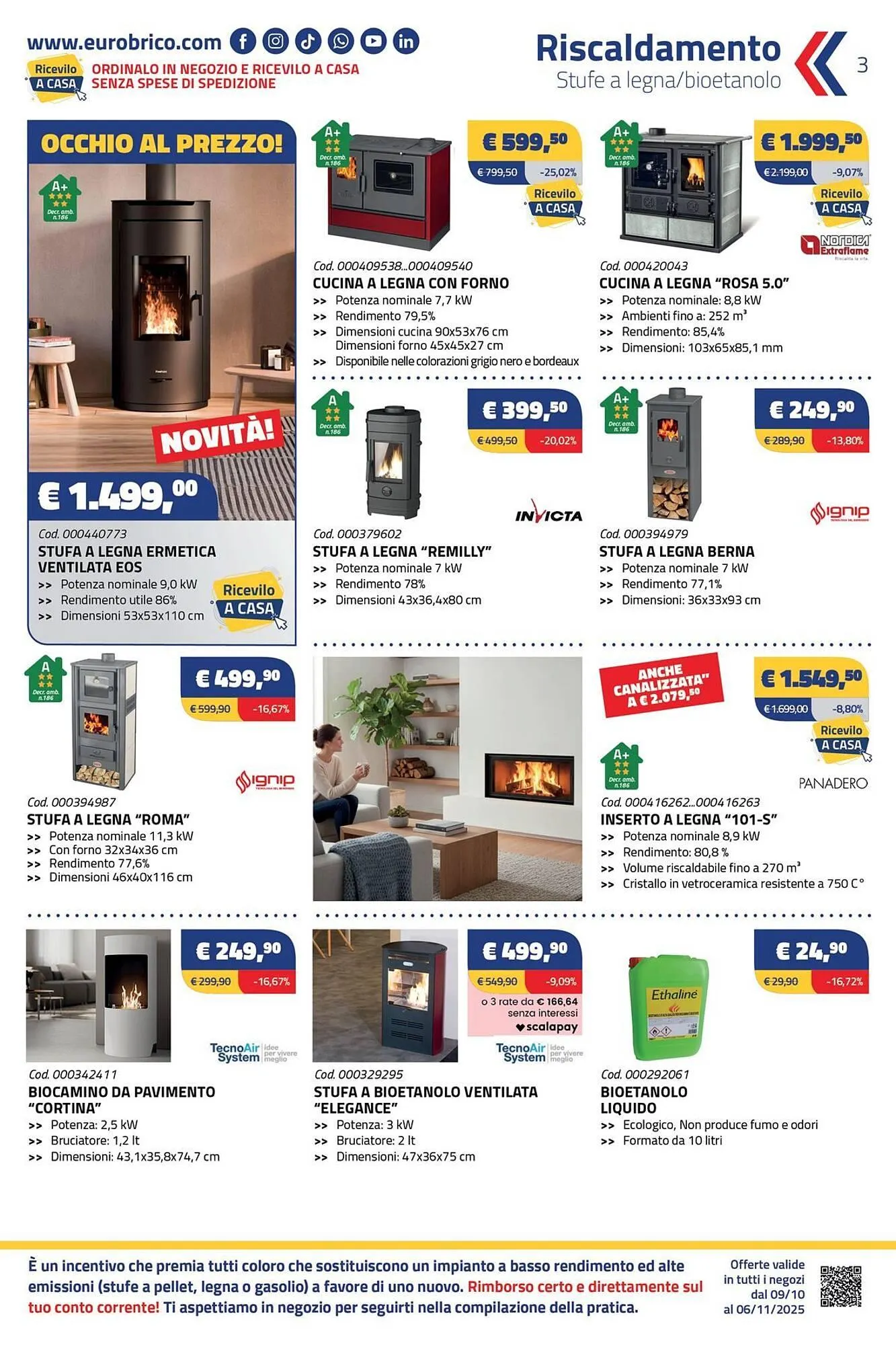 Volantino Eurobrico da 9 ottobre a 6 novembre di 2025 - Pagina del volantino 3