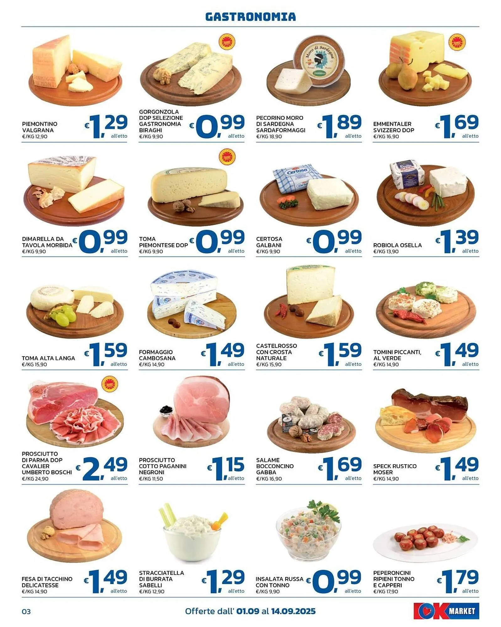Volantino Ok Market da 1 settembre a 14 settembre di 2025 - Pagina del volantino 3