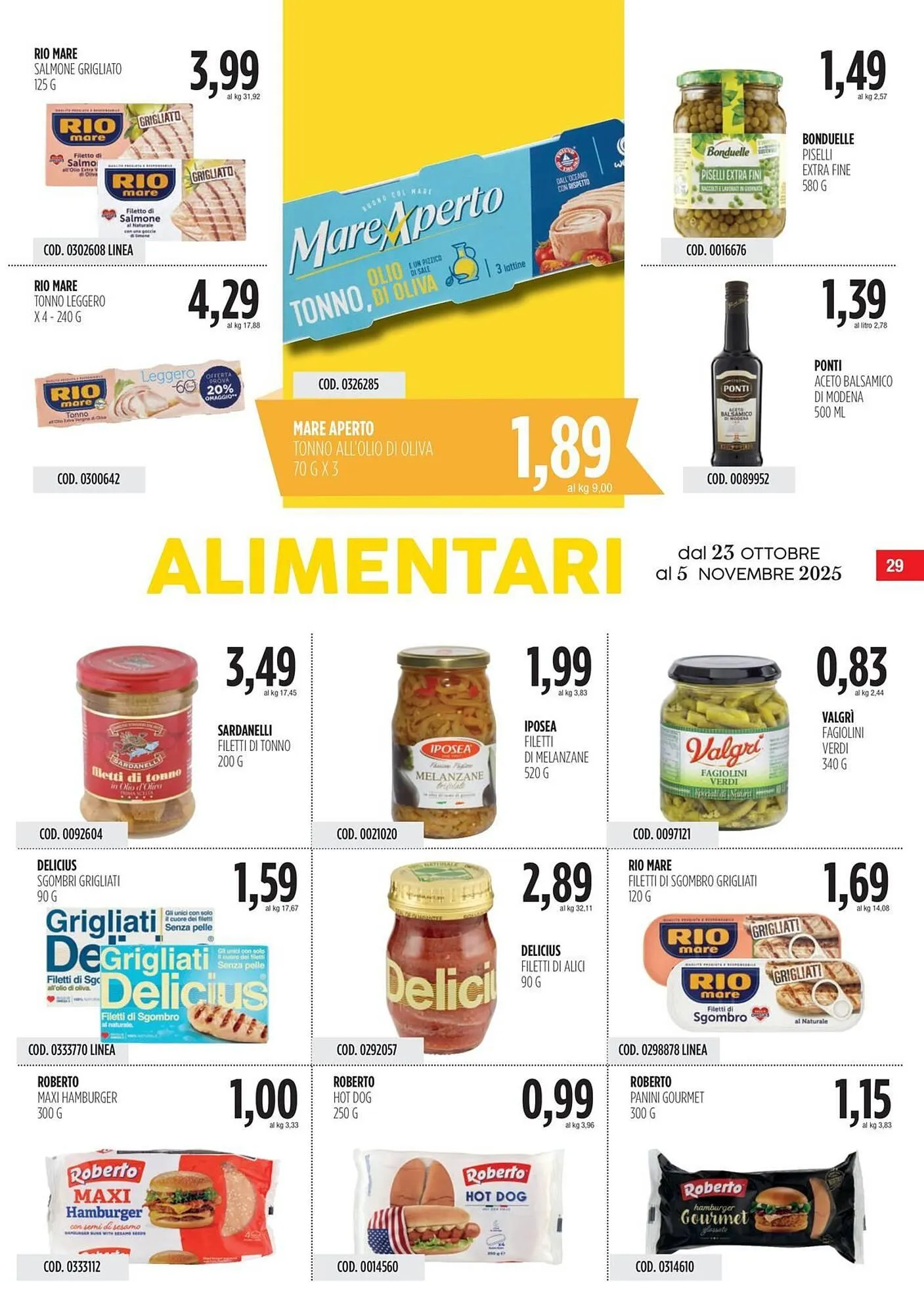 Volantino Carico Cash & Carry da 23 ottobre a 5 novembre di 2025 - Pagina del volantino 29