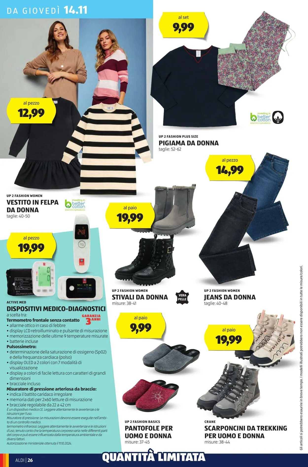 Aldi Volantino attuale da 11 novembre a 17 novembre di 2024 - Pagina del volantino 26