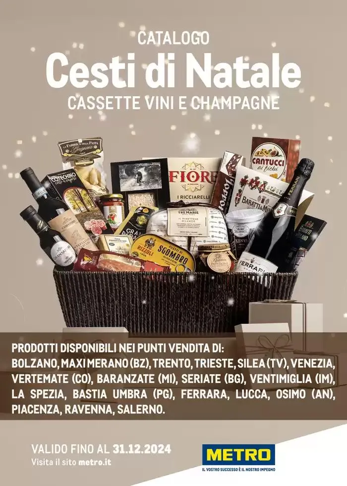 Cesti di Natale Ridotto da 4 novembre a 31 dicembre di 2024 - Pagina del volantino 1