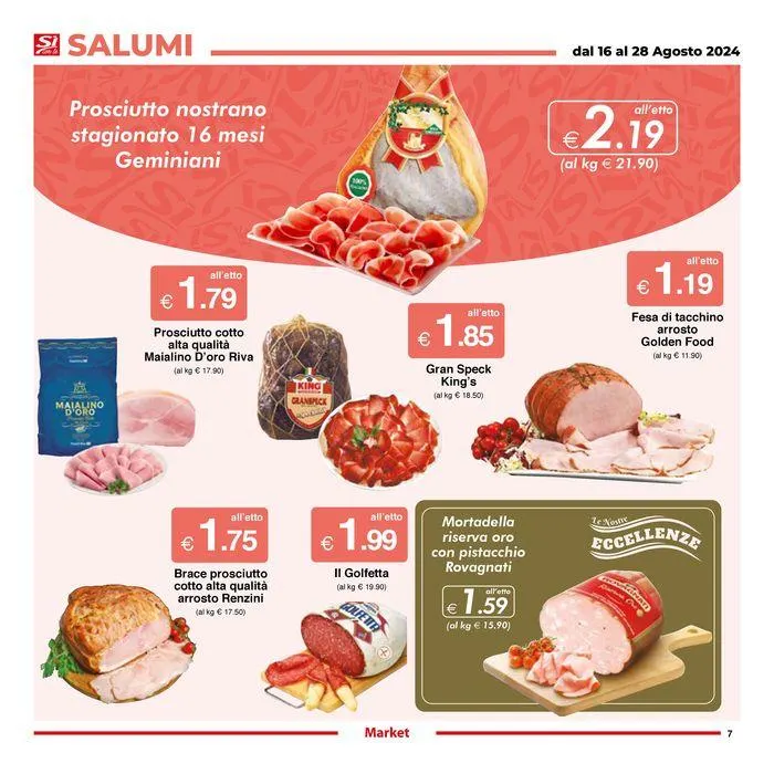 Fresca convenienza da 16 agosto a 28 agosto di 2024 - Pagina del volantino 7