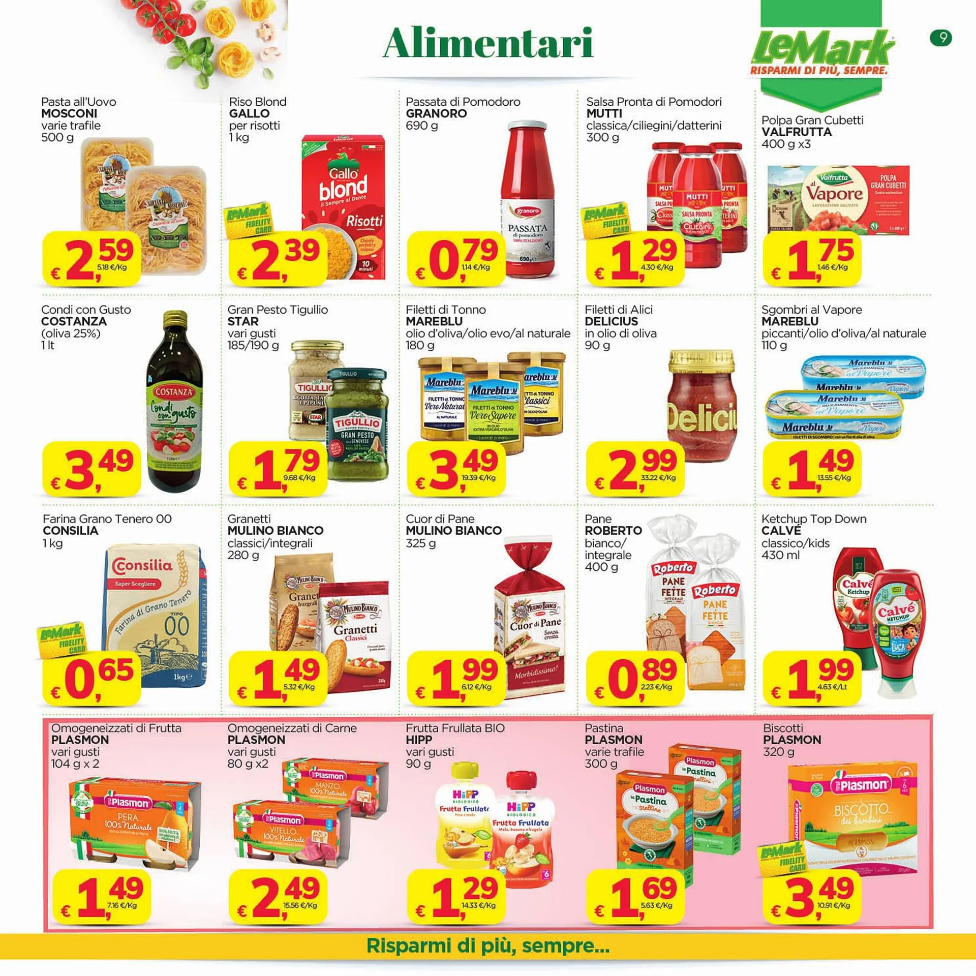 Volantino Le Mark da 26 gennaio a 3 febbraio di 2024 - Pagina del volantino 9