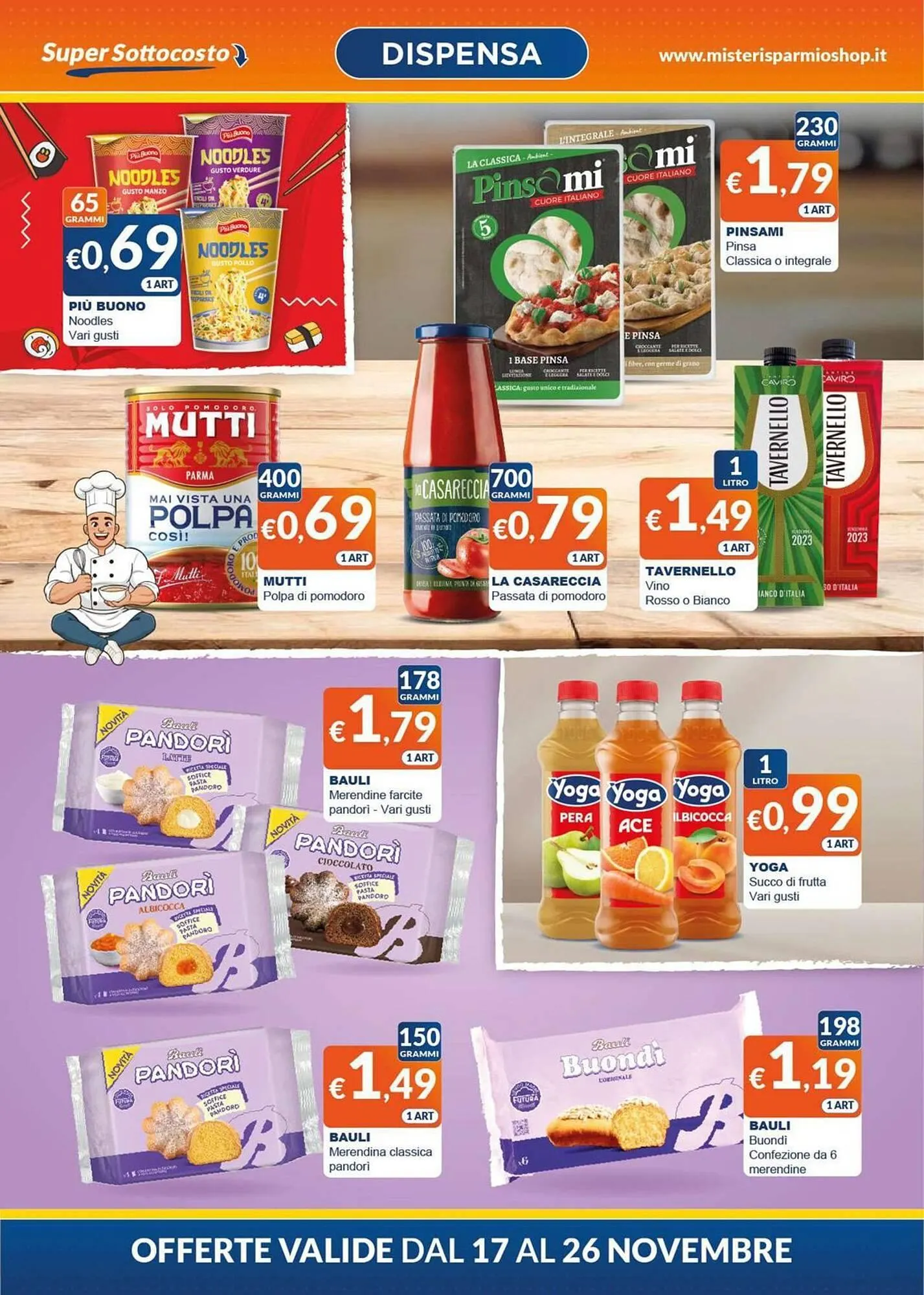 Volantino Mister Risparmio da 17 novembre a 26 novembre di 2025 - Pagina del volantino 2