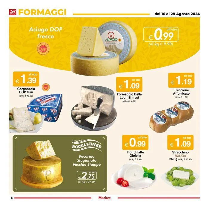 Fresca convenienza da 16 agosto a 28 agosto di 2024 - Pagina del volantino 6