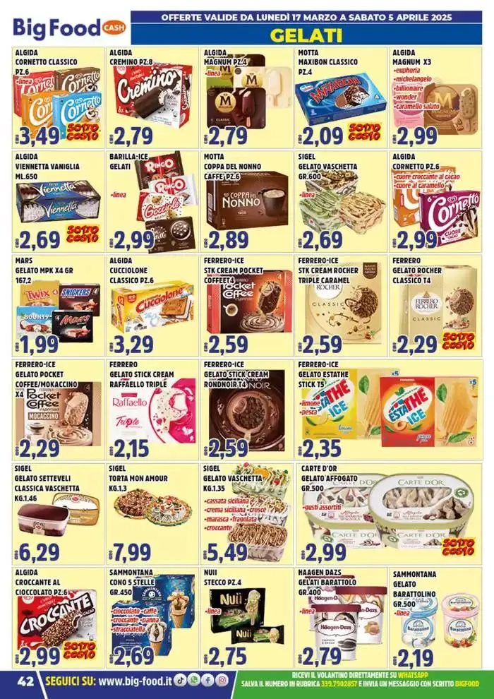 Aspenttando la pasqua da 17 marzo a 5 aprile di 2025 - Pagina del volantino 42