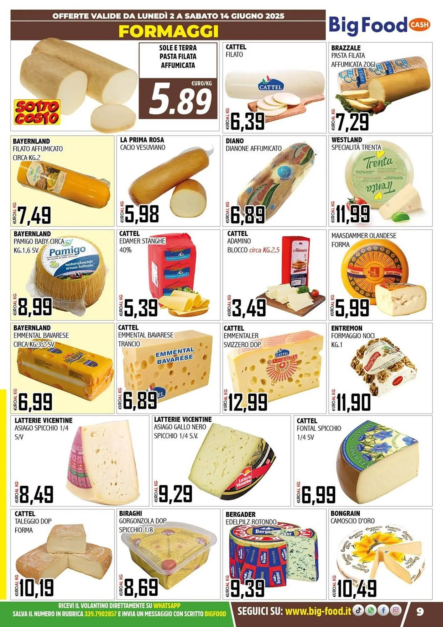 Volantino Big Food da 2 giugno a 14 giugno di 2025 - Pagina del volantino 9