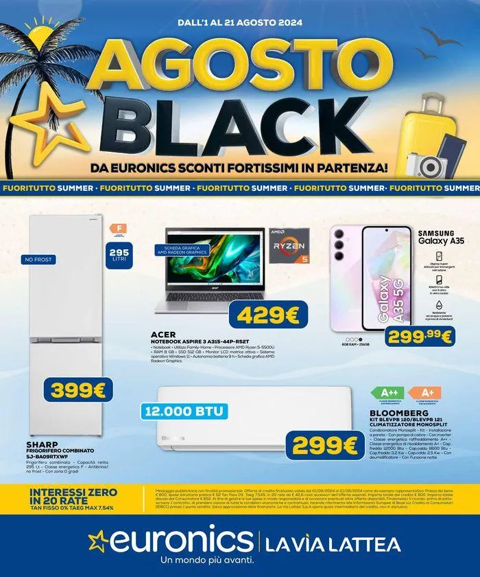 Agosto Black da 1 agosto a 21 agosto di 2024 - Pagina del volantino 1