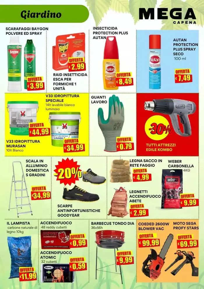 Mega Capena - Buona pasqua da 28 marzo a 20 aprile di 2025 - Pagina del volantino 3