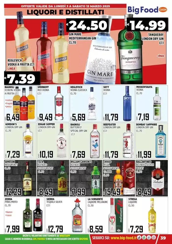 Offerte da non perdere da 3 marzo a 15 marzo di 2025 - Pagina del volantino 39