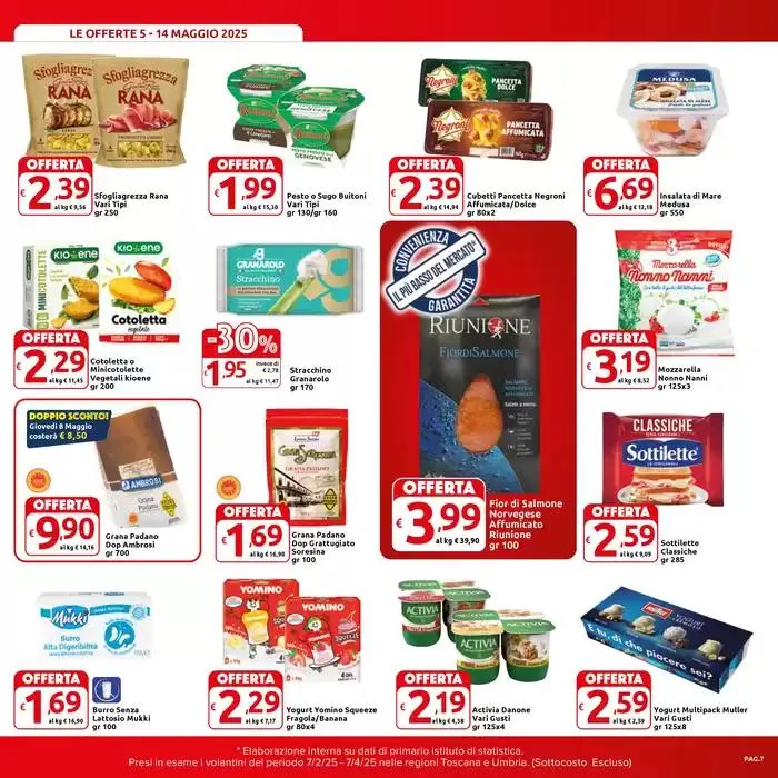 Gli eroi del risparmio Scontati 2 volte! da 5 maggio a 14 maggio di 2025 - Pagina del volantino 7