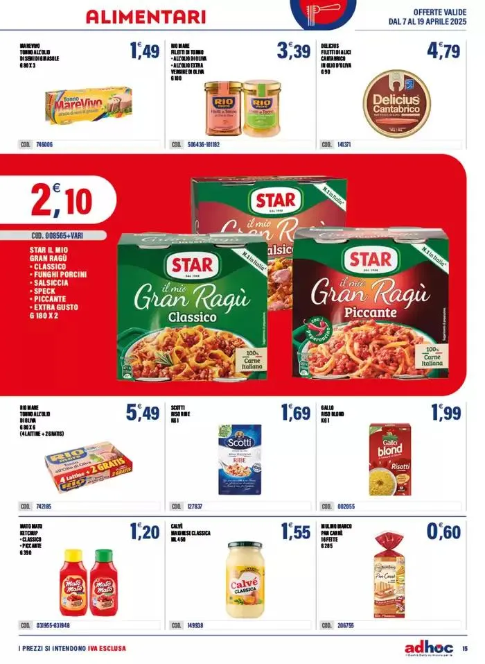 Buona pasqua da 7 aprile a 19 aprile di 2025 - Pagina del volantino 15