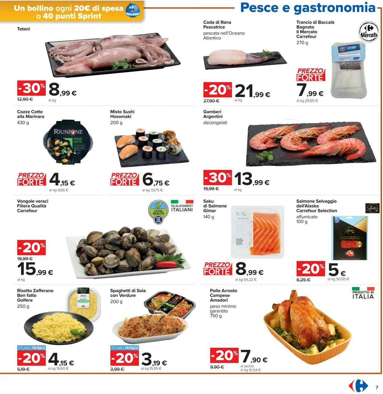 Carrefour Volantino attuale da 25 settembre a 8 ottobre di 2023 - Pagina del volantino 7