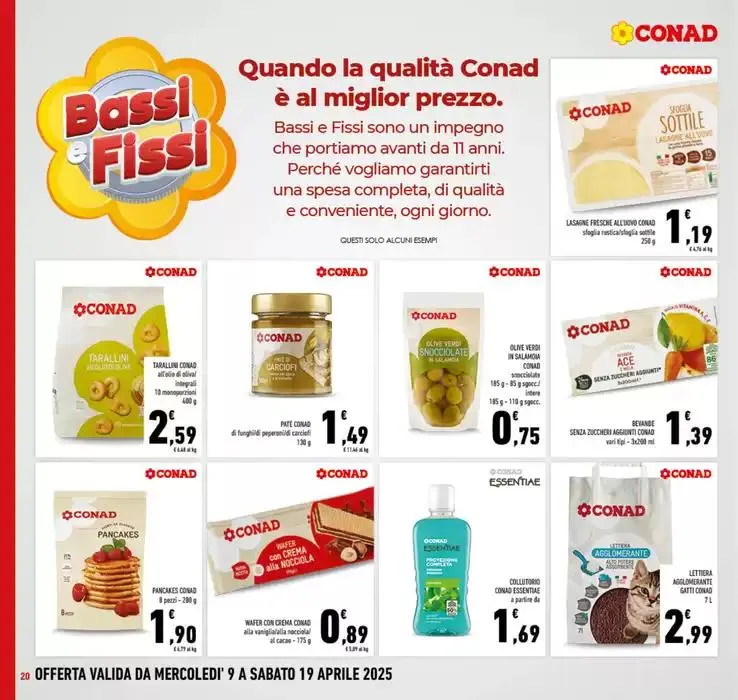 Buona Pasqua da 9 aprile a 19 aprile di 2025 - Pagina del volantino 20