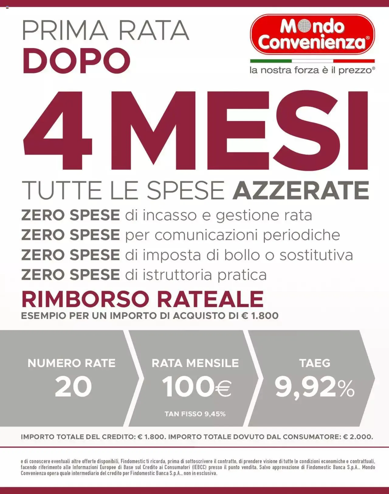 Volantino Mondo Convenienza da 1 ottobre a 31 dicembre di 2023 - Pagina del volantino 5