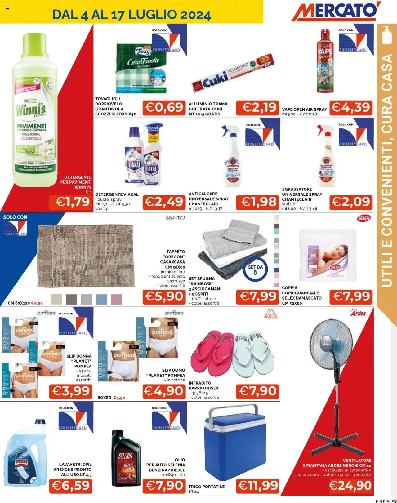 Volantino Mercatò da 4 luglio a 17 luglio di 2024 - Pagina del volantino 19