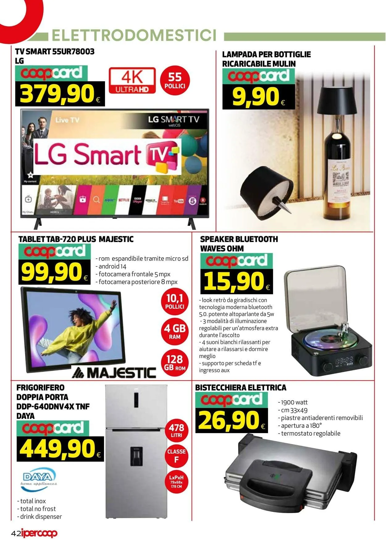 Coop Volantino attuale da 10 dicembre a 18 dicembre di 2025 - Pagina del volantino 42