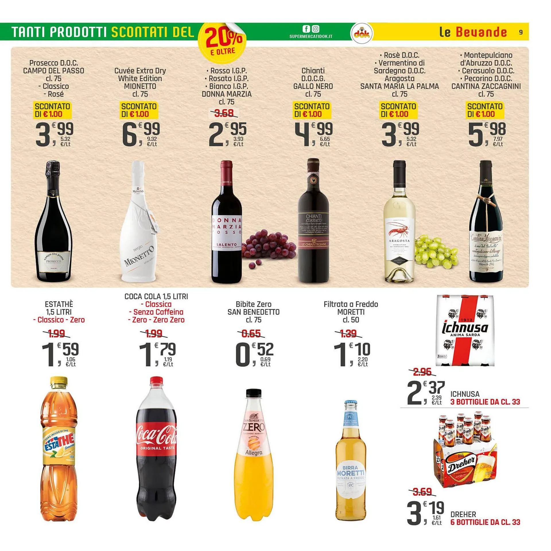 Volantino Supermercati Dok da 22 maggio a 31 maggio di 2025 - Pagina del volantino 9