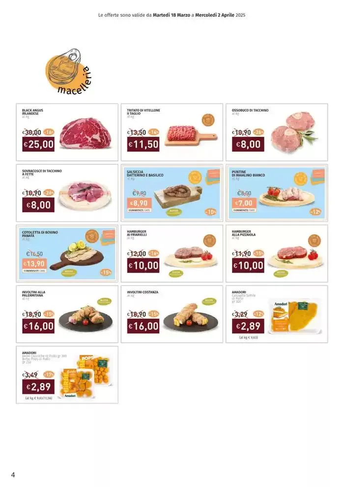 Fresca, genuina, artigianale! da 18 marzo a 2 aprile di 2025 - Pagina del volantino 4
