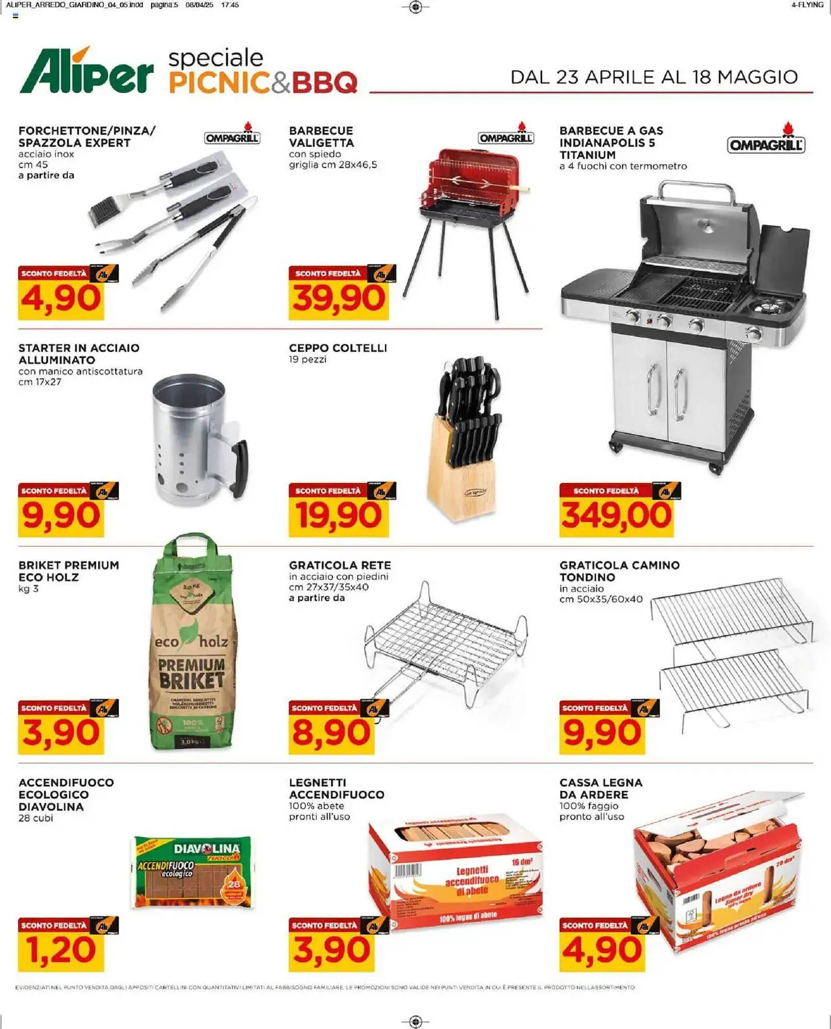 Volantino Alì Supermercati da 23 aprile a 18 maggio di 2025 - Pagina del volantino 5