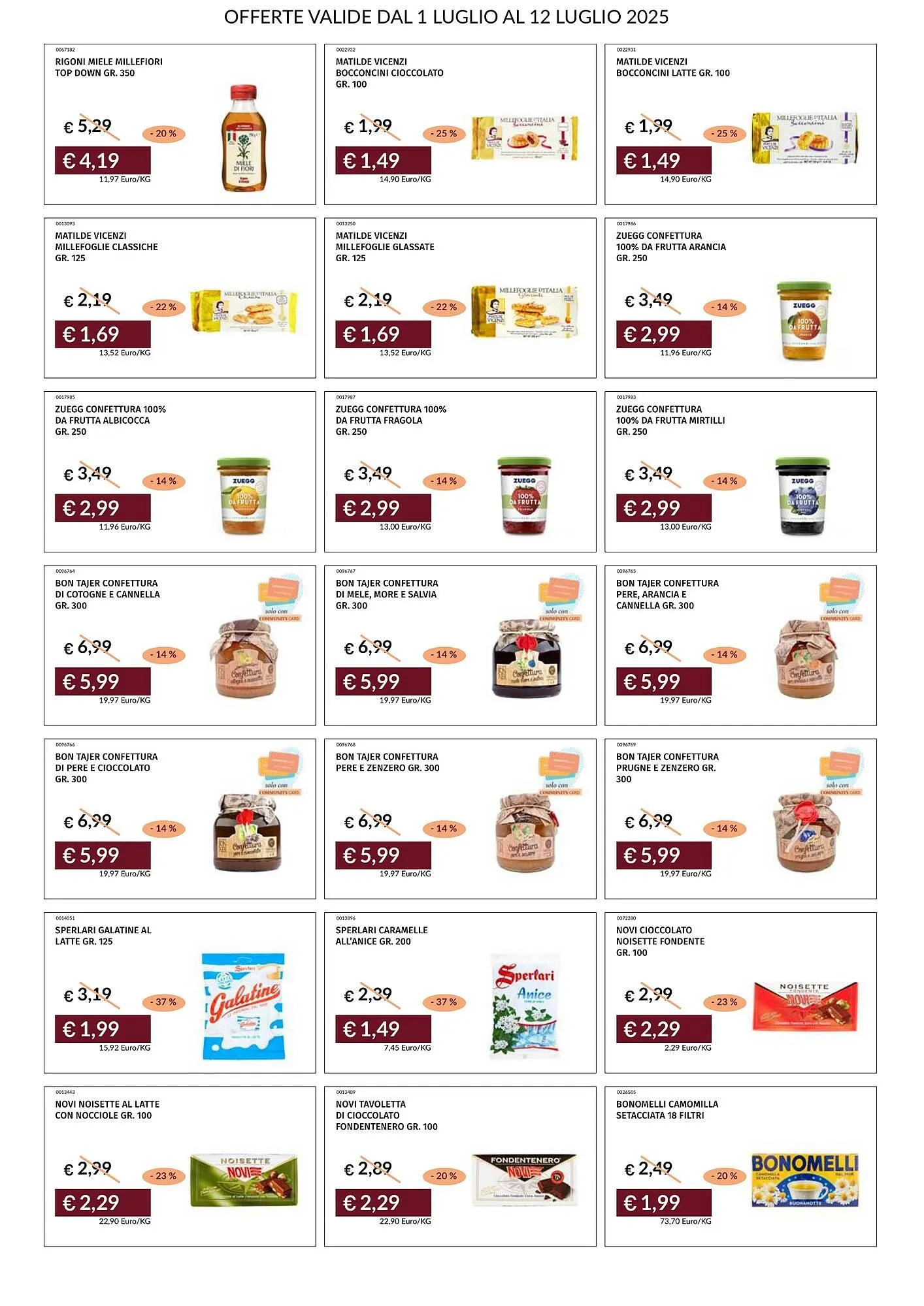 Volantino Prezzemolo e Vitale da 1 luglio a 12 luglio di 2025 - Pagina del volantino 17
